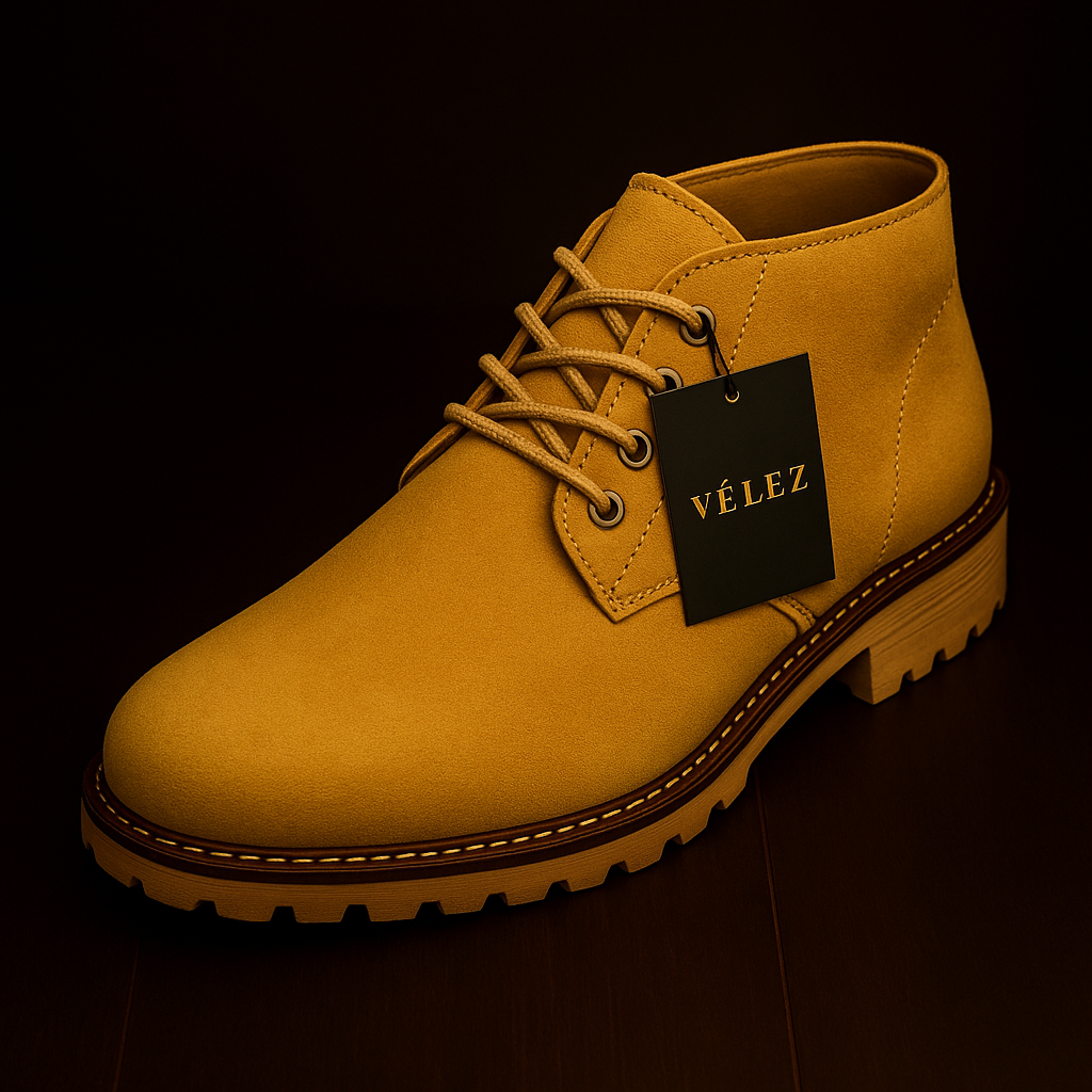 BOTAS VLZ DE CUERO GENUINO PARA HOMBRE ORIGINALES