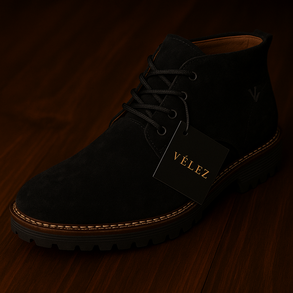 BOTAS VLZ DE CUERO GENUINO PARA HOMBRE ORIGINALES
