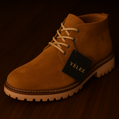 BOTAS VLZ DE CUERO GENUINO PARA HOMBRE ORIGINALES