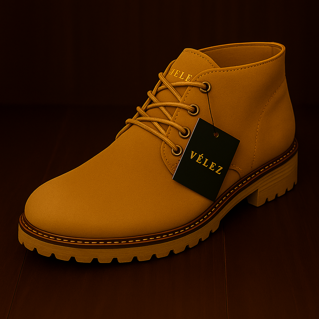 BOTAS VLZ DE CUERO GENUINO PARA HOMBRE